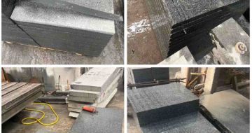 平顶山 芝麻黑地铺石材