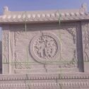 平顶山 芝麻白花岗岩屏风，照壁，影壁