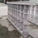 平顶山 芝麻白圆形光面花瓶柱，栏杆