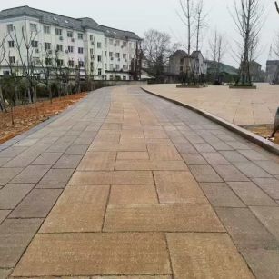 平顶山仿古石铺装效果