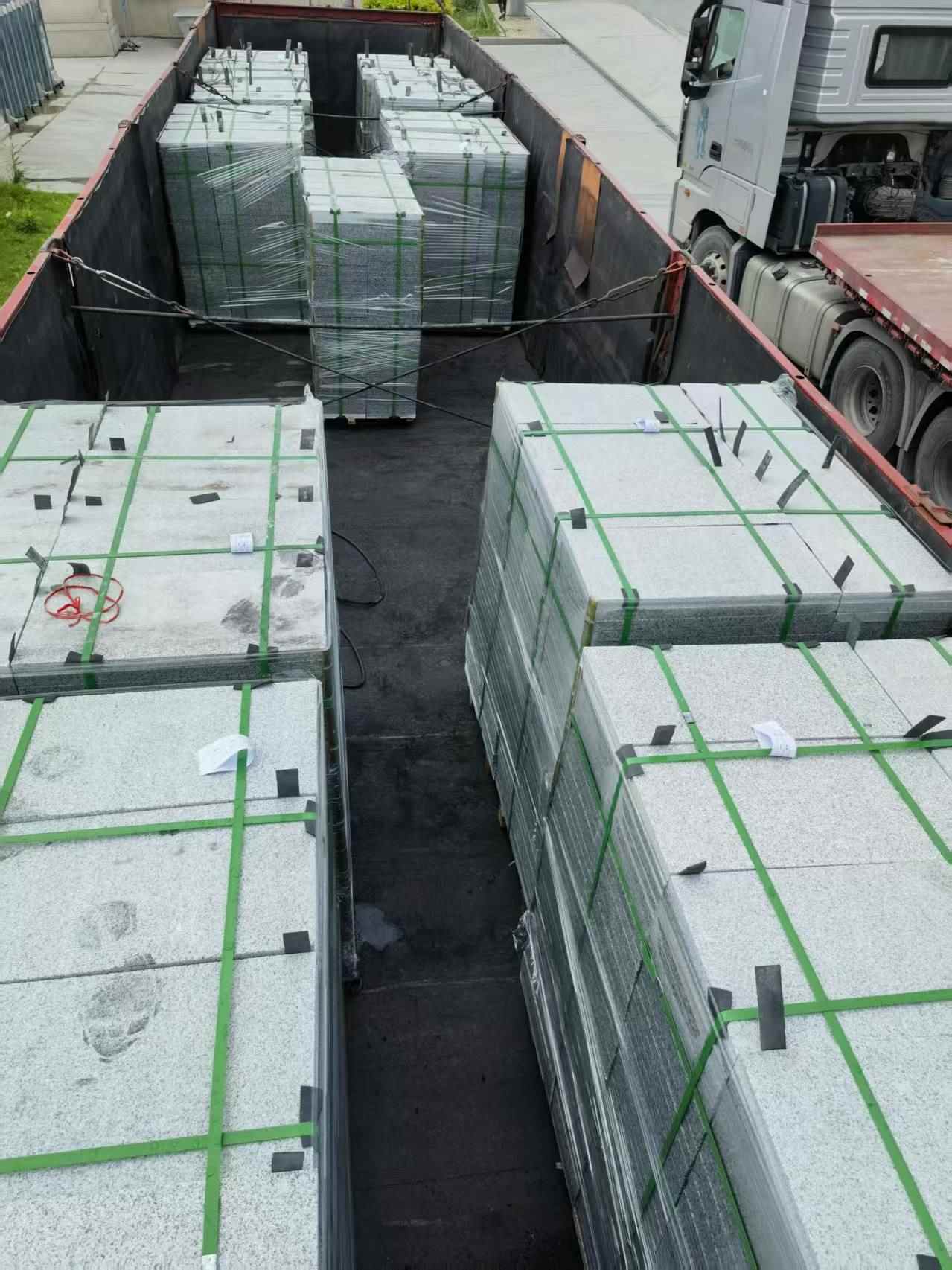 平顶山 芝麻白3公分火烧成品-发货