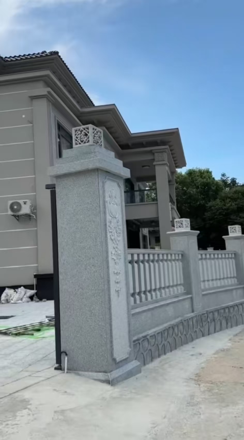 平顶山 芝麻白别墅围墙栏杆，私人订制