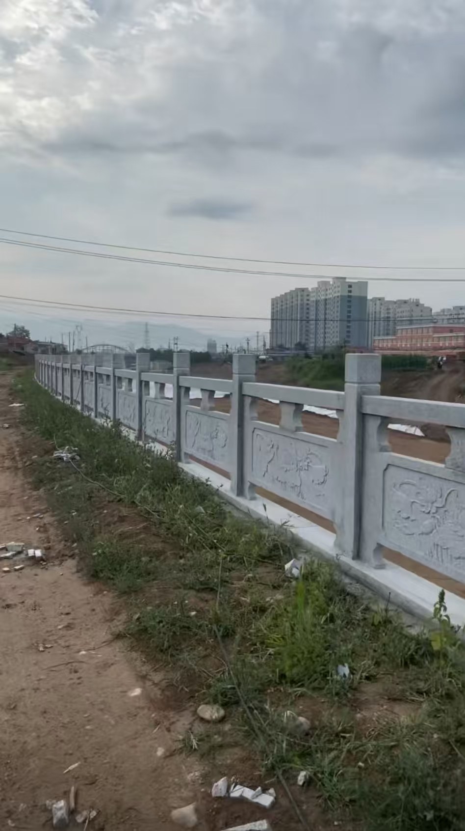 平顶山 石材河道栏杆