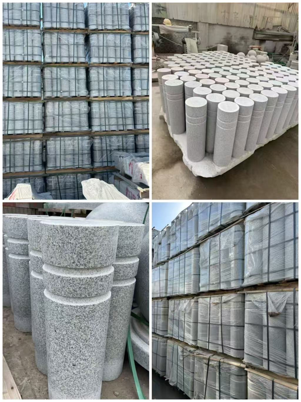 平顶山 芝麻白花岗岩挡车柱、隔离柱多少钱