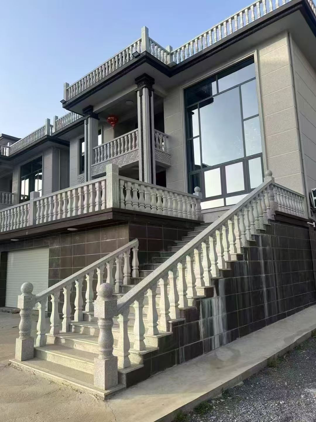 平顶山 芝麻白别墅阳台栏杆，楼梯栏杆