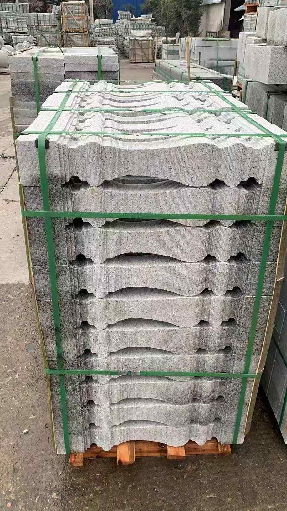 平顶山 芝麻白方形拉丝面，栏杆花瓶柱