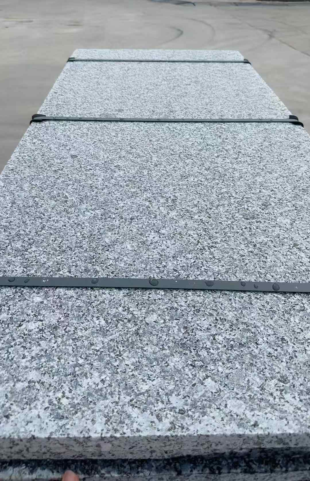 平顶山 芝麻黑火烧面毛板，条板，半成品